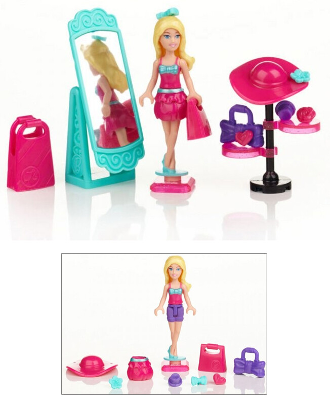 Mega Bloks Barbie Build'n Style Baukasten - Barbie Trendexpertin