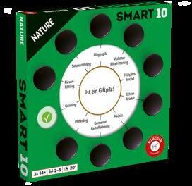 Piatnik Deutschland GmbH Smart 10 Zusatzfragen Nature 24 7249