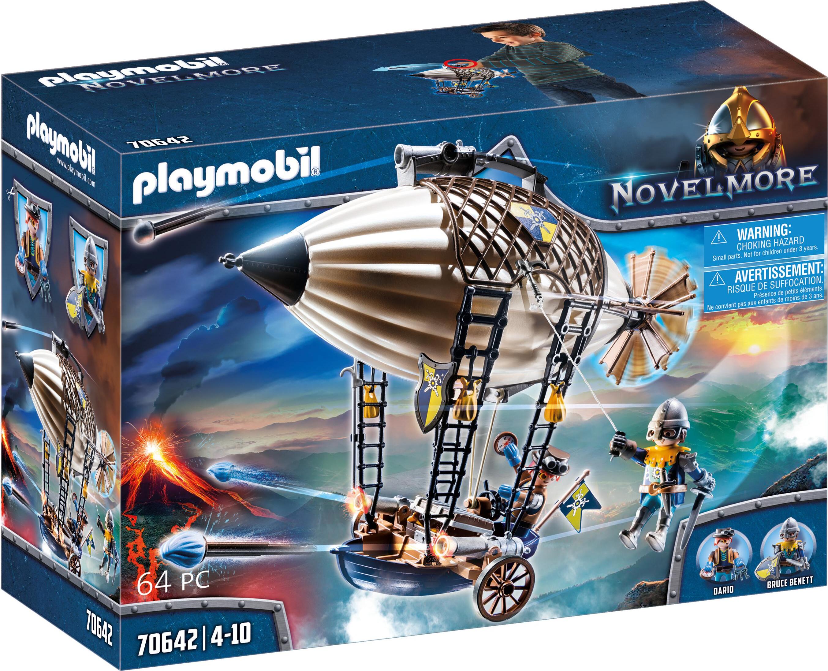 PLAYMOBIL Novelmore 70642 Novelmore Darios Zeppelin