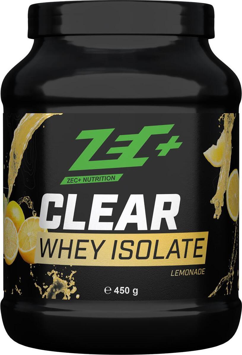 HEALTH+ by ZEC+ Nutrition® ZEC+ CLEAR WHEY ISOLATE Zitronenlimonade 450g ZEC-25066-007