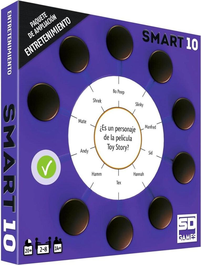 SD Games Spanische Smart 10-Spielerweiterung Unterhaltung SDGSMAR1003