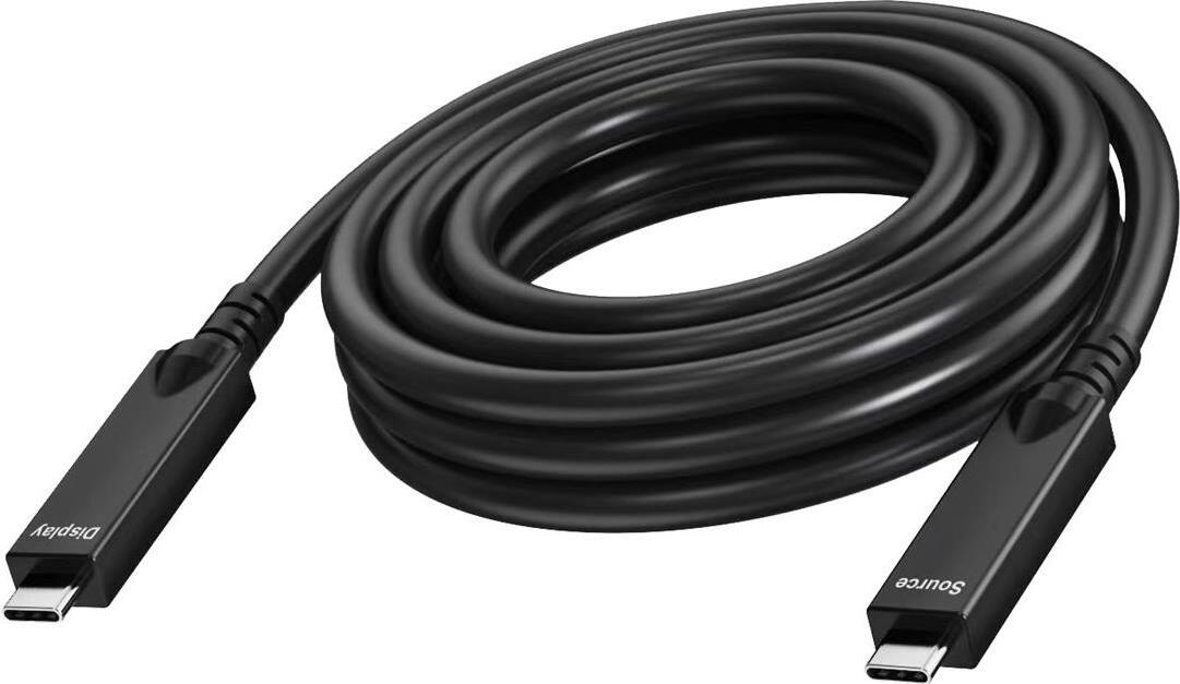 Vision 4 (16,2 Gbps) und USB 2.0 (480 Mbps) - 4 Lane unterstützt DP 2.1 (40 Gbps) und USB 3.2 (10 Gbps) - unterstützt PD 60W Ladestrom - ver TC 7MUSBC/BL
