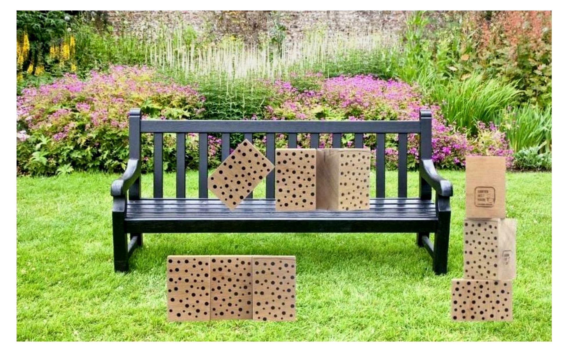 Markenlos Nistholz für Bienen 10cm