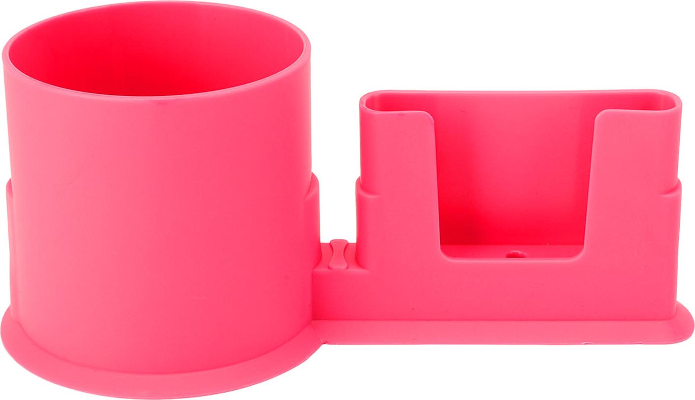 Gistuch Kayak -Cup -Halter Plastik Plastik Accessoire für 2,5 bis 3,85 Zoll Cups Telefon Sonnenbrille rot