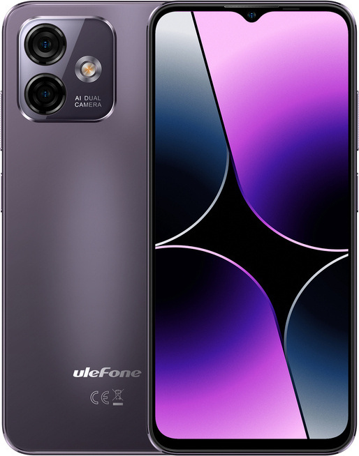 Ulefone Note 16 Pro, 16,6 cm (6.52"), 8 GB, 256 GB, 50 MP, Android 13, Fialová
