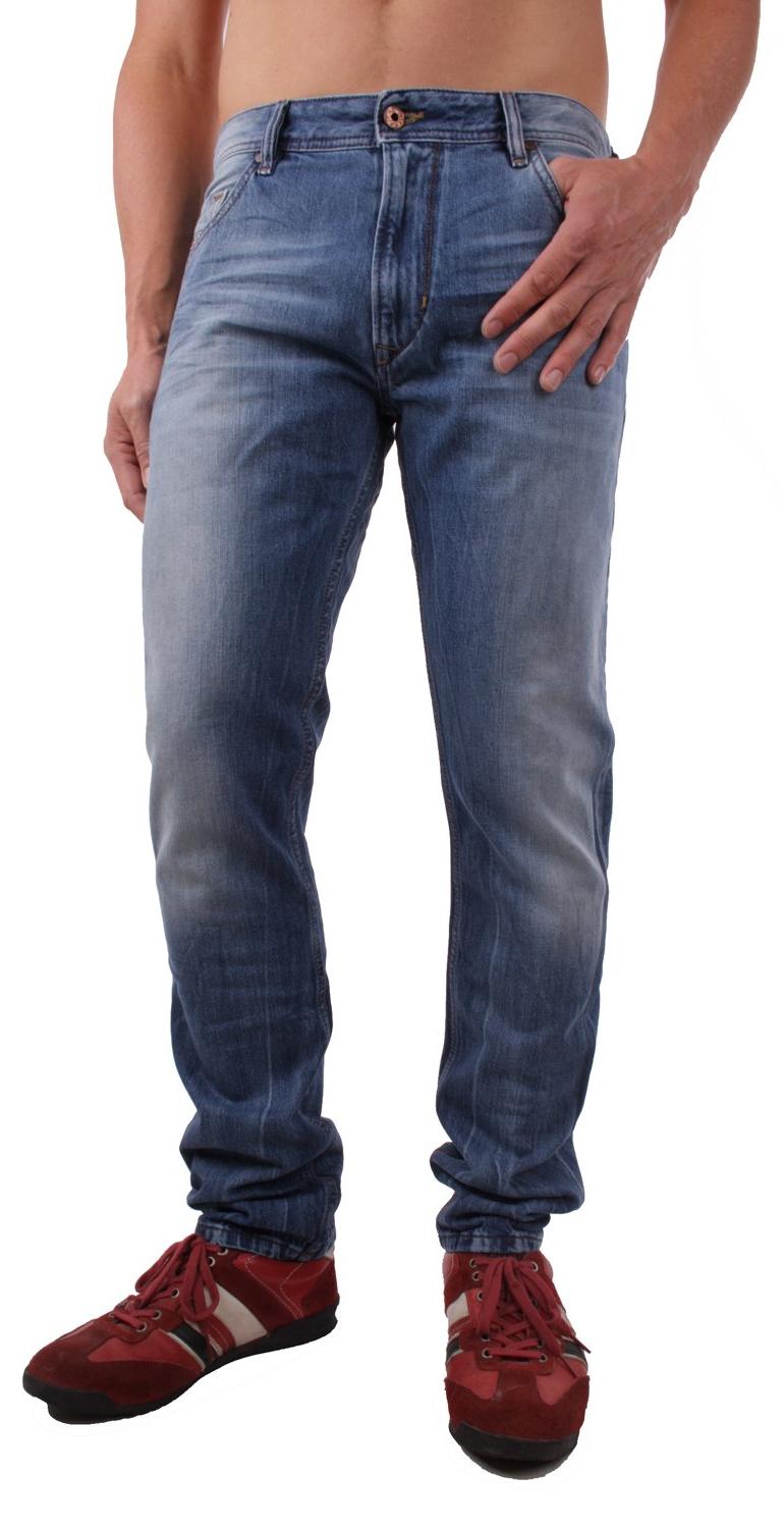Diesel Krayver 0RBRT Herren Jeans Hose Slim Carrot