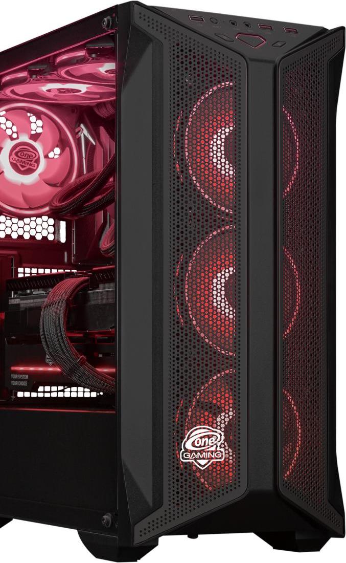 Gaming PC AN048 - Ryzen 5 5500 - RTX 5060 - 512 GB NVMe - 16GB RAM