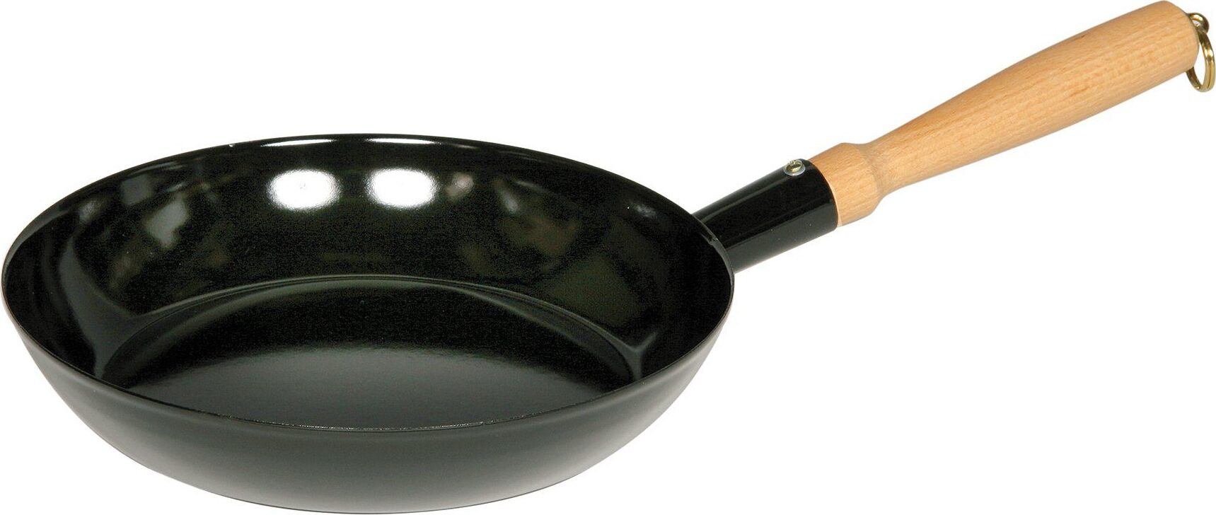 Riess - Holzknechtpfanne schwarzemail 30cm Holzknecht FRY PAN 0561-22