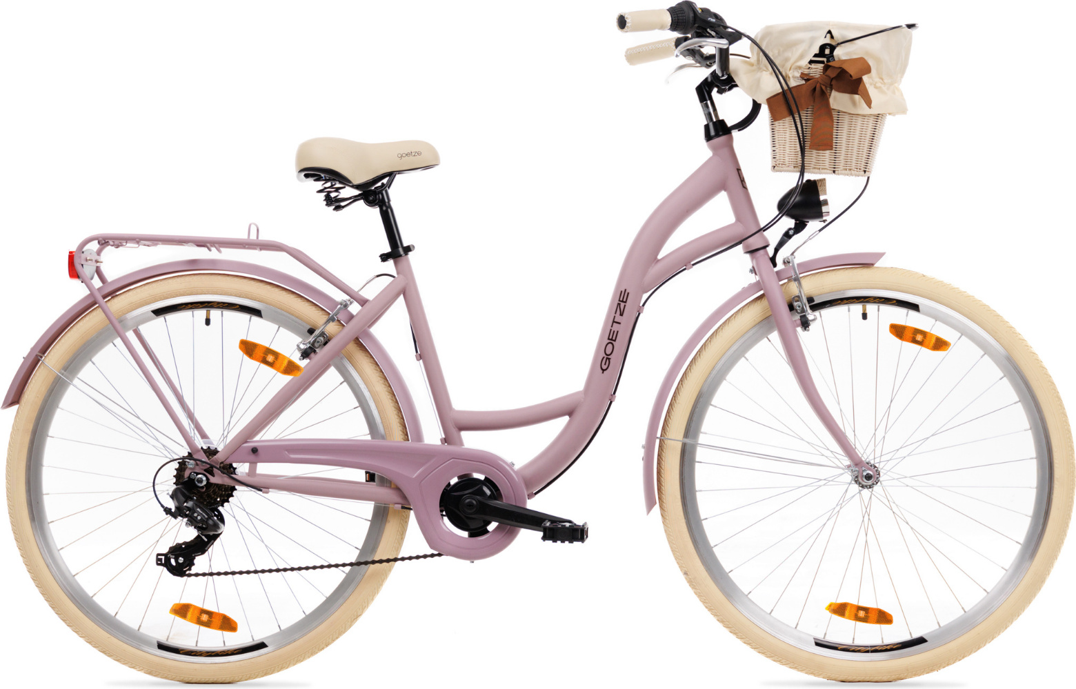 Goetze Mood Damen Fahrrad 28 Zoll - Citybike Mit 7-Gang Kettenschaltung & Tiefeinstieg