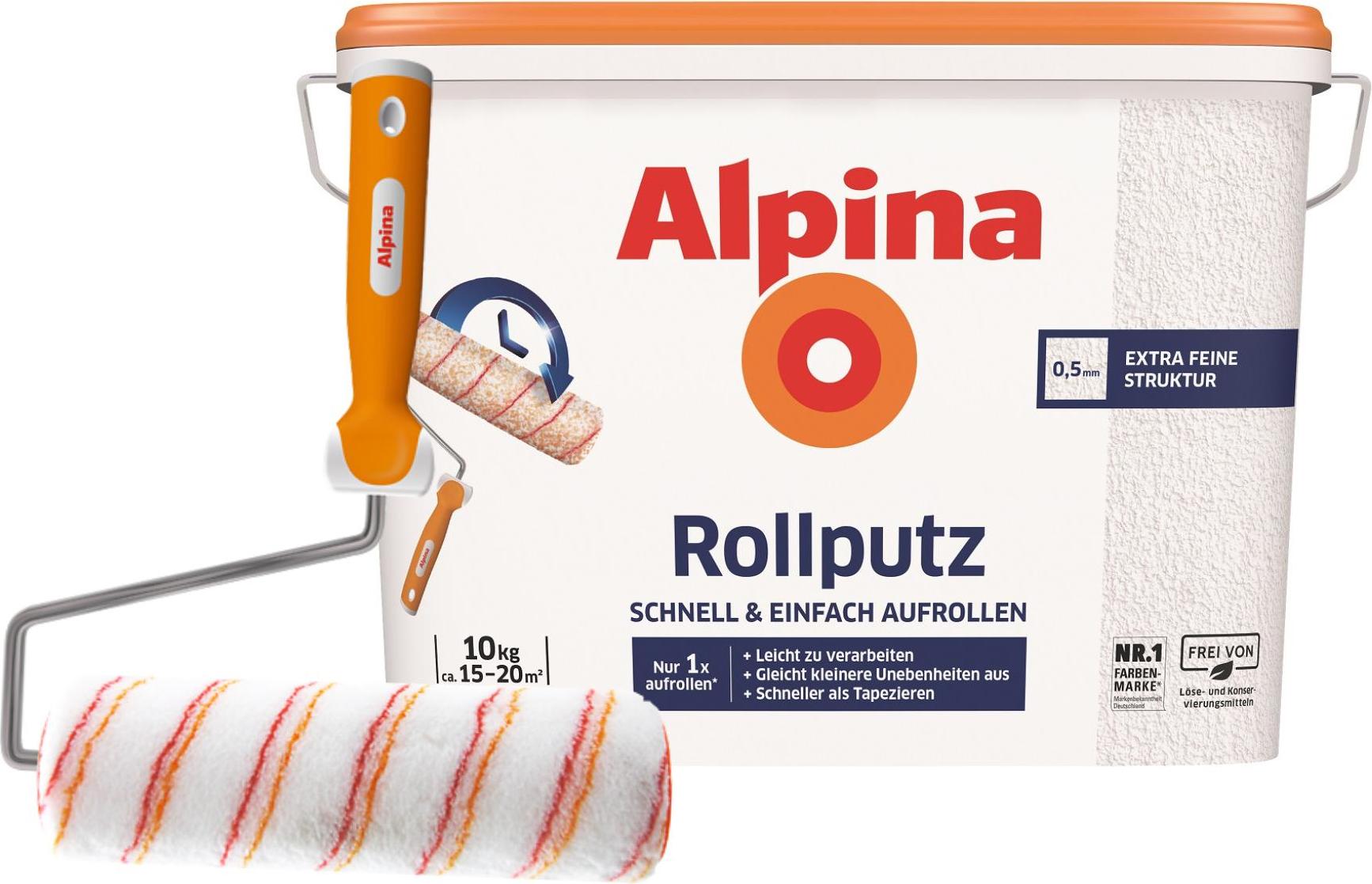 Alpina Rollputz 10 KG + Gratis Roller 2000543