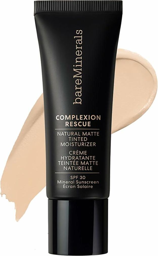 COMPLEXION RESCUE natürliche matt getönte mineralische Feuchtigkeitscreme LSF30 #Birke 35 ml