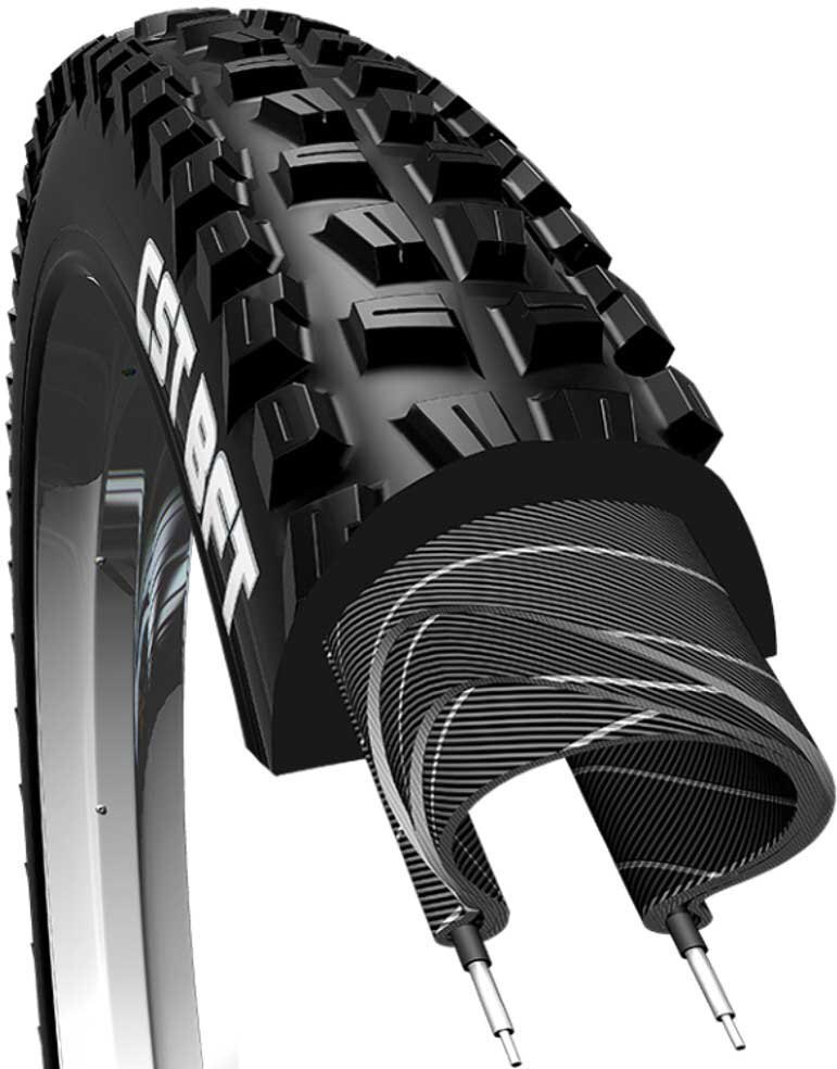 Cst Bft C-1752 Dual Eps Tubeless 27.5´´ X 2.40 Mtb-reifen Schwarz 27.5´´ x 2.40 Schwarz 27.5´´ x 2.40 35CP275X240A1752TRCD