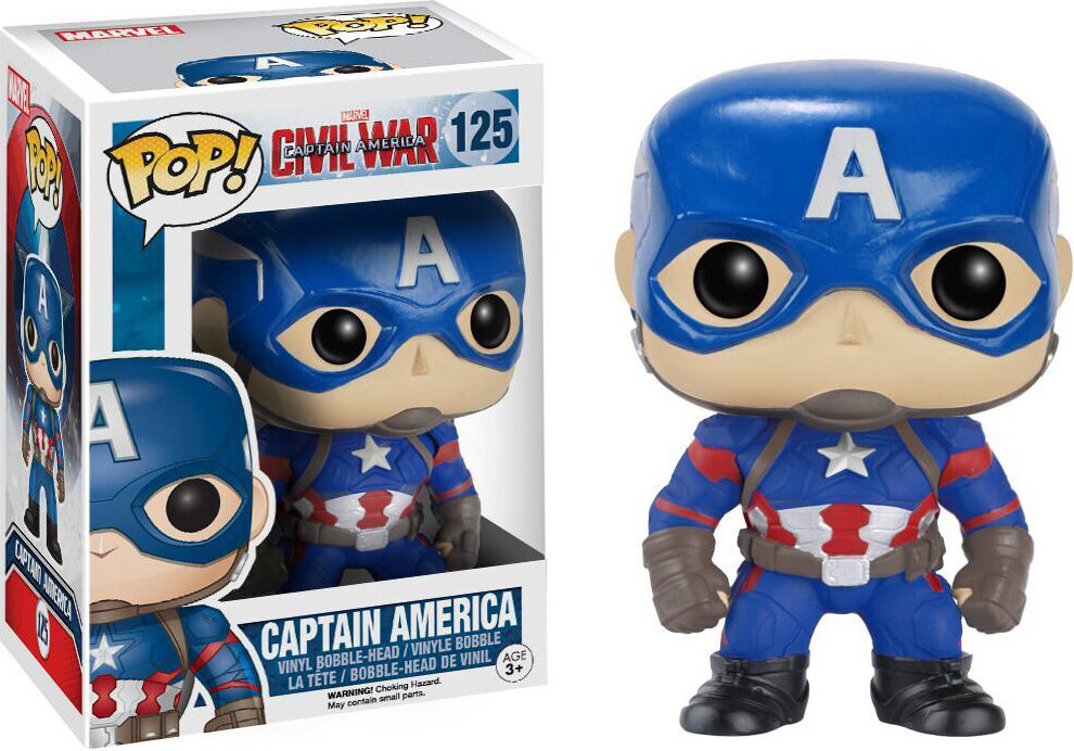 FUNKO POP! Marvel Captain America: Civil War Captain America 7223