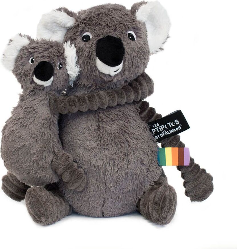 Les Deglingos Les Degligos Grauer Koala Plüsch mit Baby 17979_SED