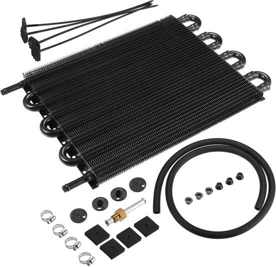OEM Universal- Oliekoeler-Set für 5/16" Transmissie - 8-Pass Buisvin - Dauerhaftes Material - Überhitzungsvorbeugung - Effiziente Motoröl-Kühlung - Transmissie-Kühlung 2026