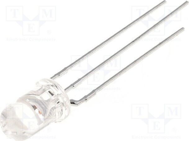 TNE 2x LED 24° 150mcd 20mA rot/grün 5mm zweifarbig 150mcd Kathode L-59EGC LED Dioden _1GH_L-59EGC