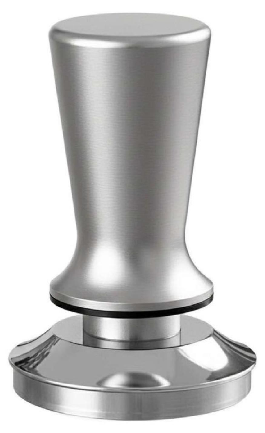 Cecotec Kaffee-Tamper Baristeo Tamper58. Professioneller 58-mm-Tamper mit Feder, flache Edelstahlbasis 32357