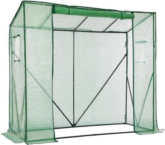 OEM Tomatenkulturhaus - 200 x 77,5 x 149/170 cm - Grün 2026