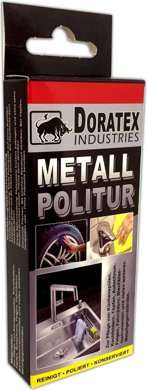 HAC24 Metallpolitur Chromglanz 10g | Chrompolitur Felgenpolitur | Hochglanz Metall Politur | Polierpaste Oberflächenpolitur Metalle 160902639