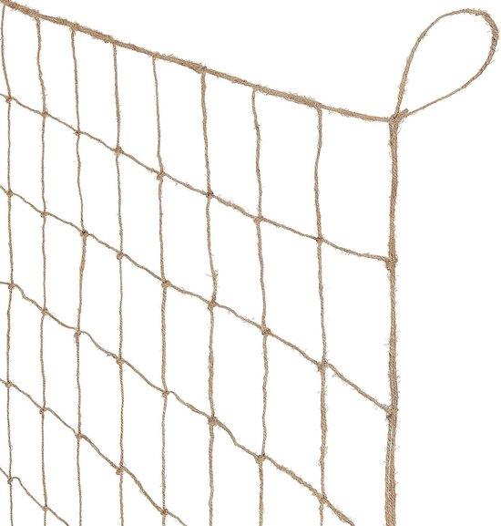 Famanu Jute Ranknetz 100% biologisch abbaubar - 2m x 2,5m