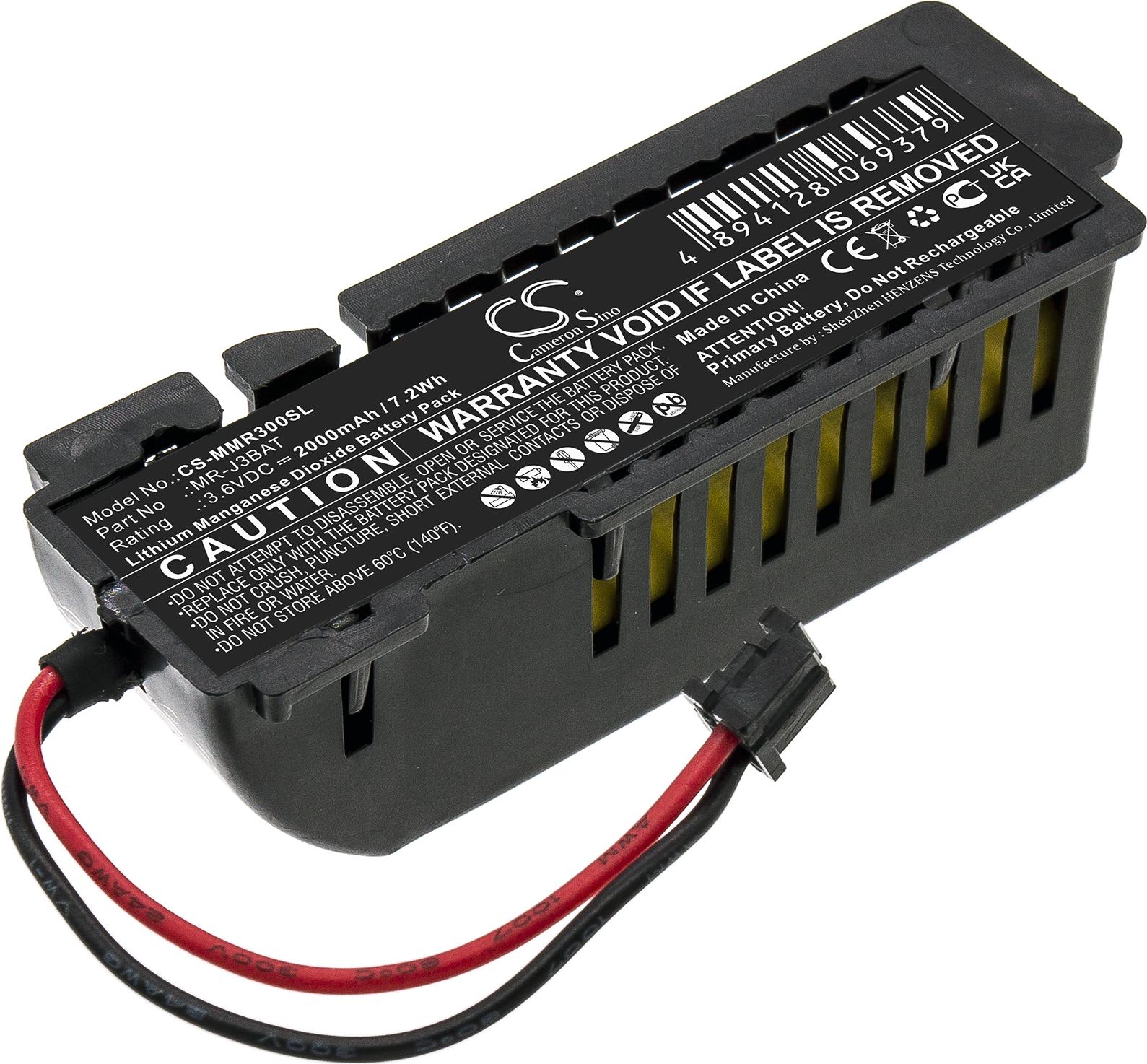 TECHTEK Akku Kompatibel mit [Mitsubishi] MelServo MR-J3, MelServo MR-J3-A, MelServo MR-J3-A4, MelServo MR-J3-B, MelServo MR-J3-B4, MelServo MR-J3-T,