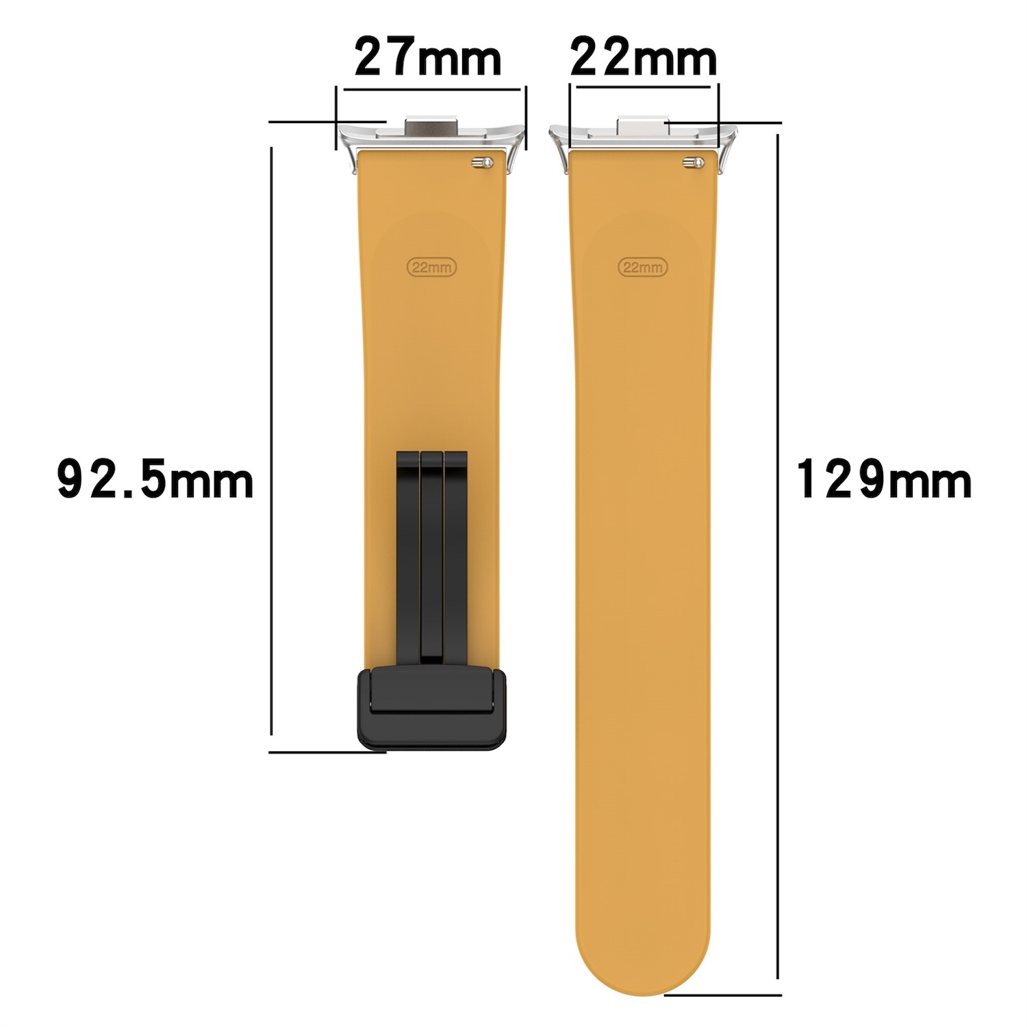 Pre Xiaomi Mi Band 8 Pro / Redmi Watch 4 Groove Silikónový remienok Magnetická pracka Purple