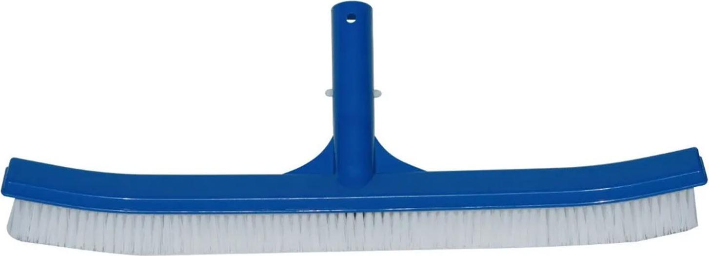 18in bazénové kefy na čistenie bazénovej steny Nylonové štetiny Hlavná kefa na bazén so zakrivenými koncami