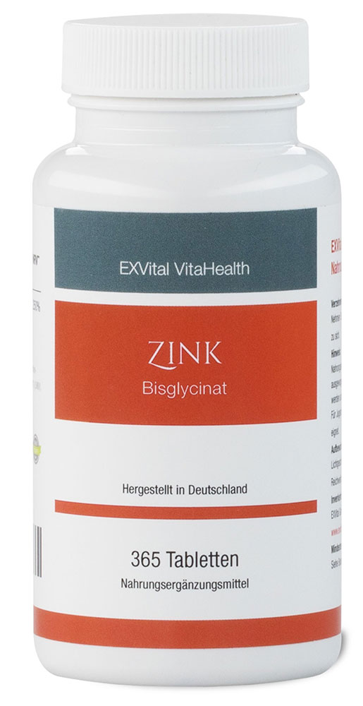 Beste Bioverfügbarkeit!! 25 mg vit4ever 400 Tabl Zink Bisglycinat 