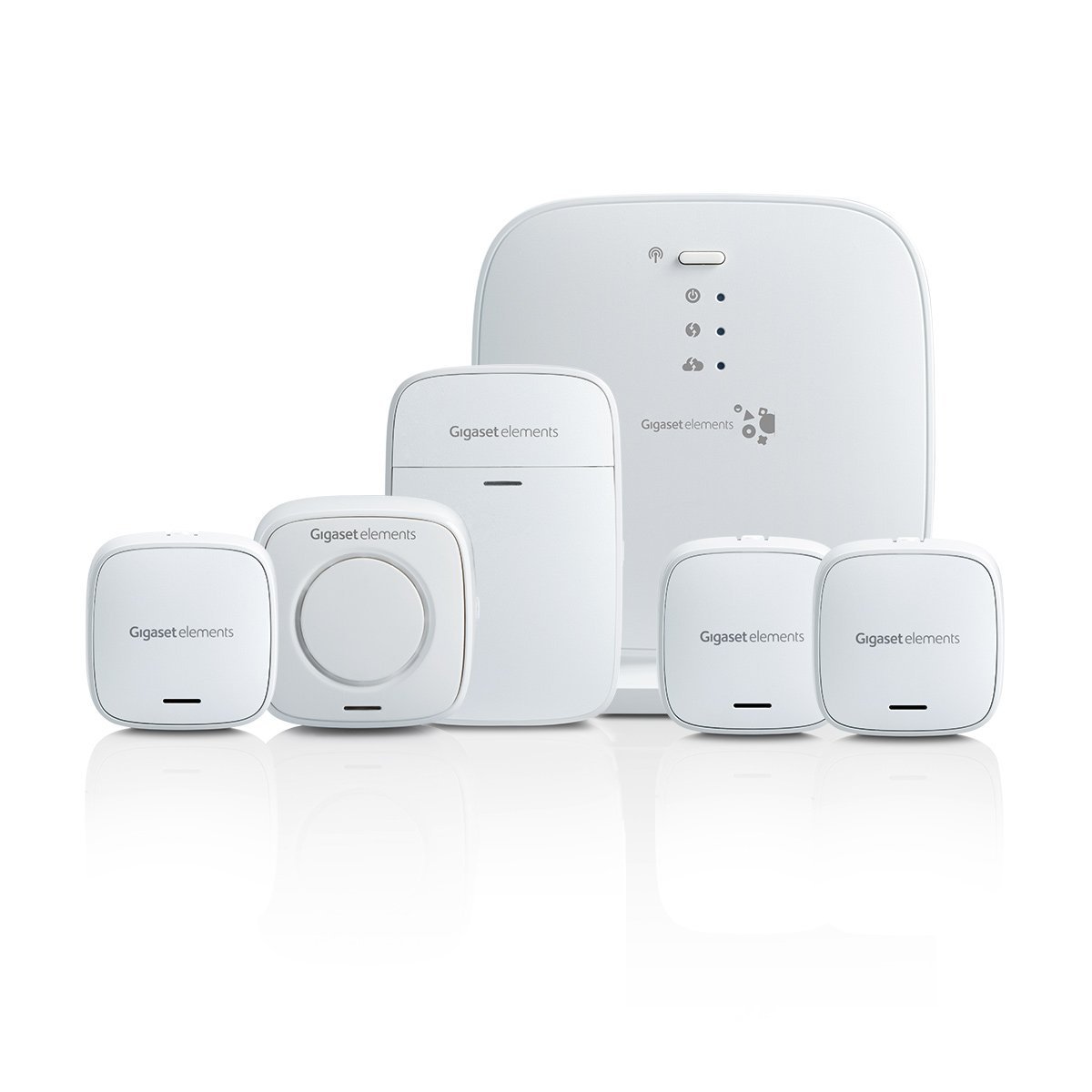 Gigaset L36851-H2528-R101, Weiß, Tasten, Android 4.0, Android 4.1, Android 4.2, Android 4.3, Android 4.4, Android 5.0, Android 5.1, iOS..., 1880-1900 MHz, Lithium, 3 V