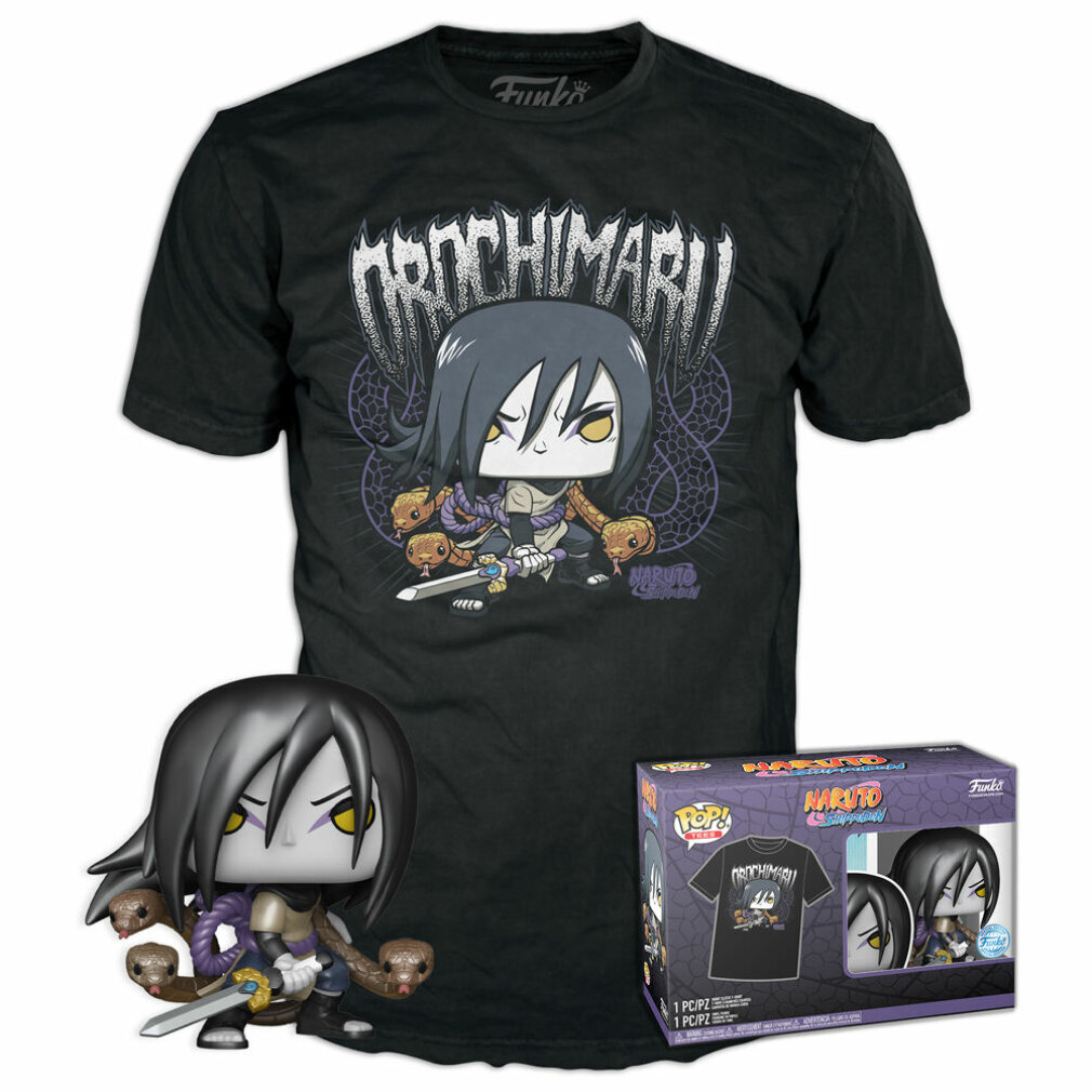 Figurka Funko Pop! Naruto Shippuden - Orochimaru z kolekcji POP & Tee