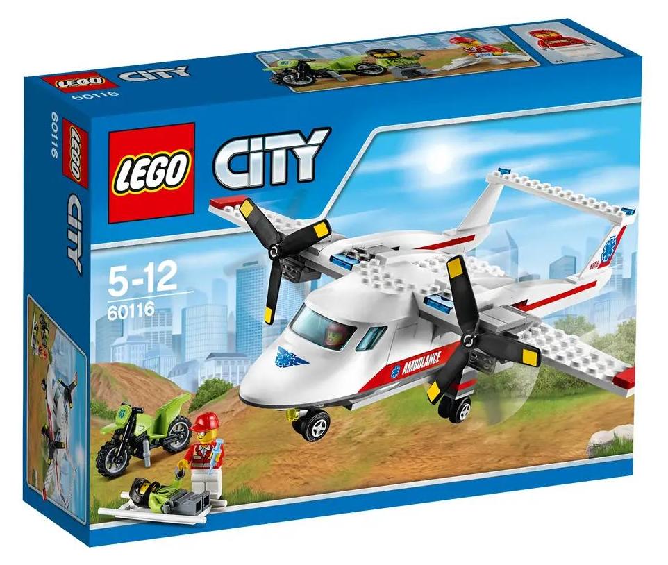 Lego 60116 City - Rettungsflugzeug