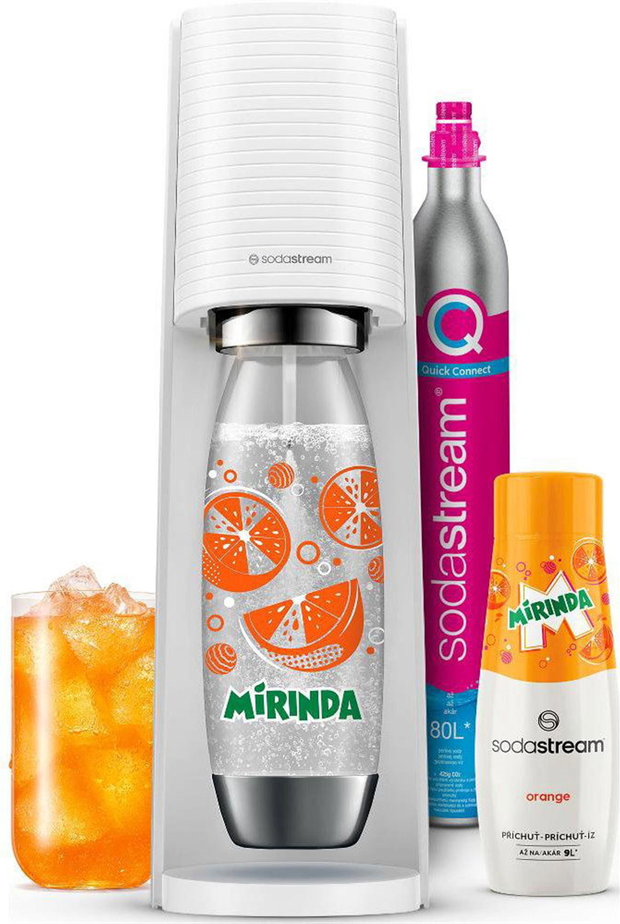 SodaStream TERRA White MIRINDA Mpack