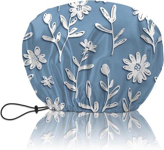 OEM Haarwaschmittel mit Doppelschicht-Wasserfestigkeit - Durchmesser 35 cm - Weiß Blumenmuster 2026