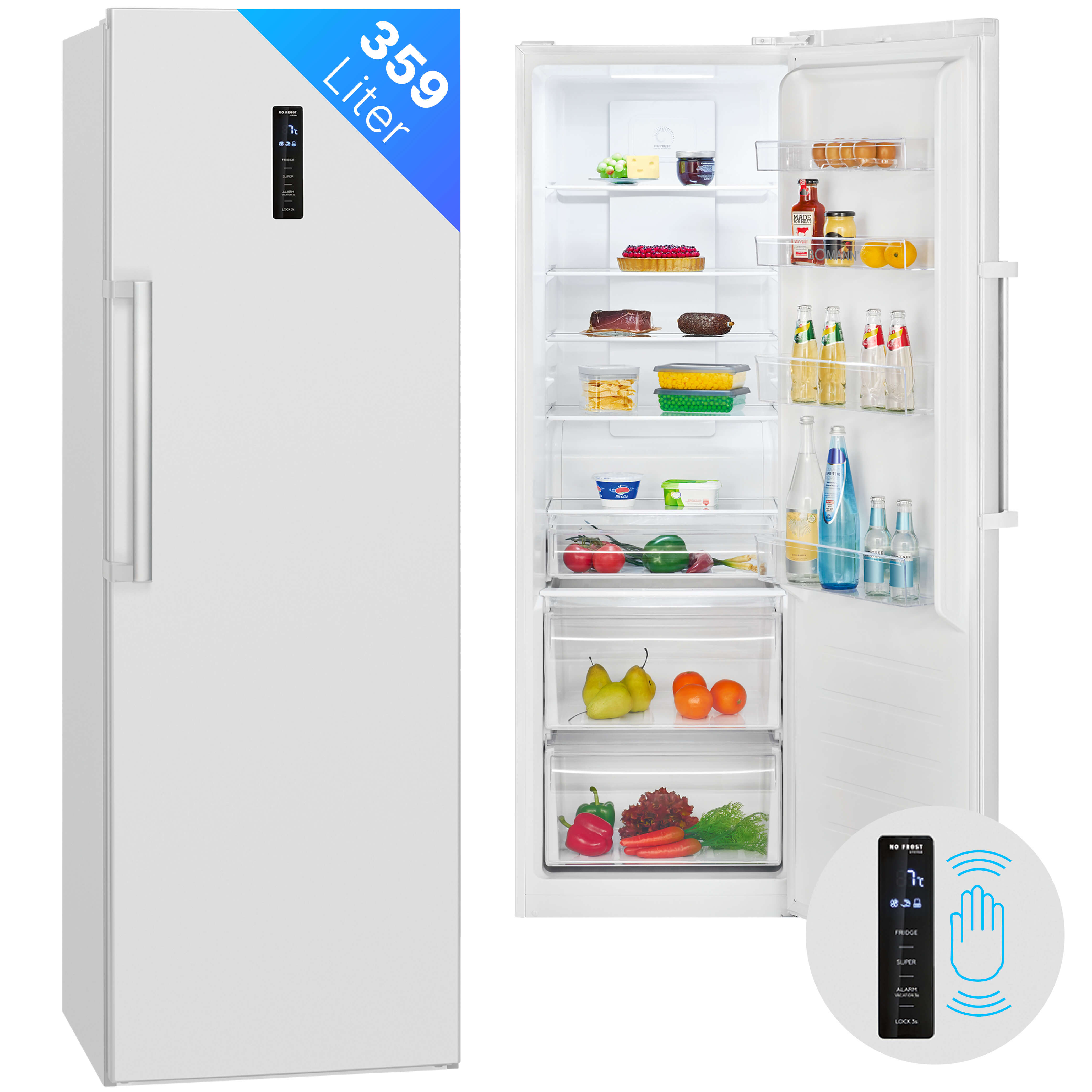 Bomann® Kühlschrank ohne Gefrierfach mit 133L Nutzinhalt