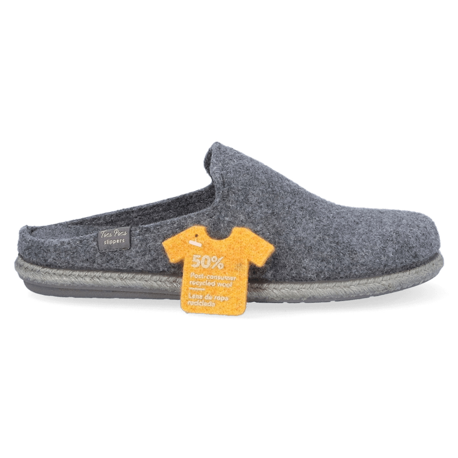 Toni Pons Tomas-RW Herren Hausschuhe Gris Größe 39 TOMAS-RW-GRIS