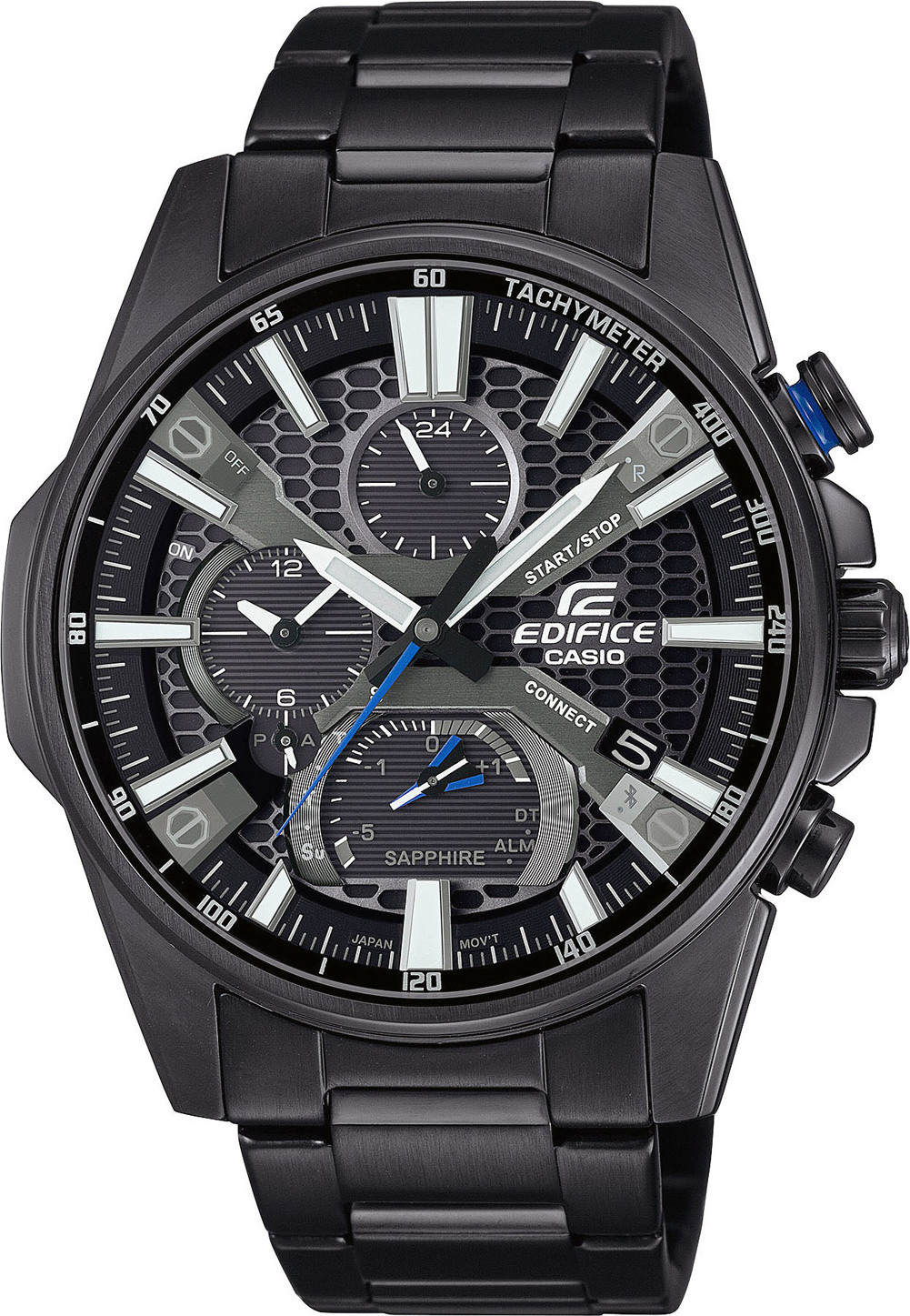 Casio - Náramkové hodinky - Pánske - Chronograf - Solárne - EDIFICE - EQB-1200DC-1AER
