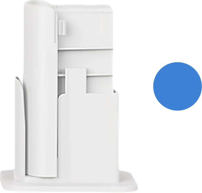 Bisofice EVEBOT Tintenpatrone fuer PrintPods Tintenersatz Standardtinte 20g Fassungsvermoegen fuer verschiedene Oberflaechen Leinwand/Metall/Kunststoff/Glas/Holz/Zement/Stoff/Leder - Blau