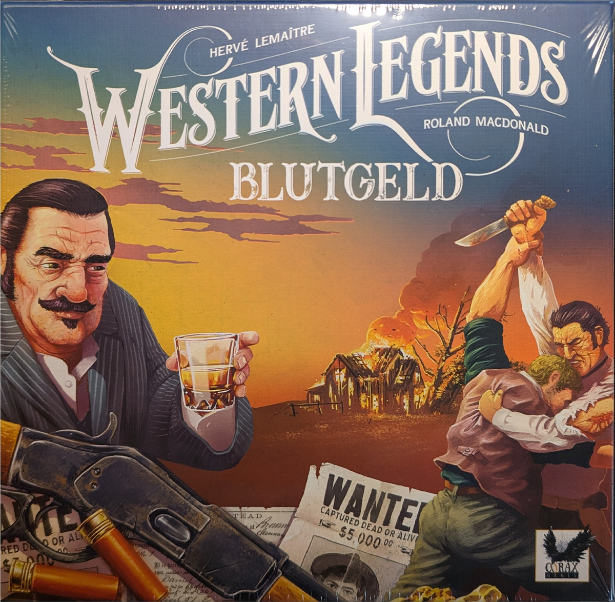 Corax Games Western Legends 2.Edition Blutgeld (DE) - Erweiterung (+)