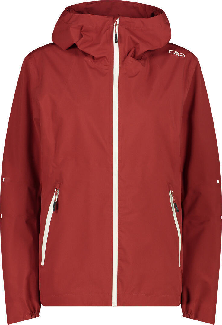 Cmp Woman Jacket Fix Hood Granata Granata 38 34A5476