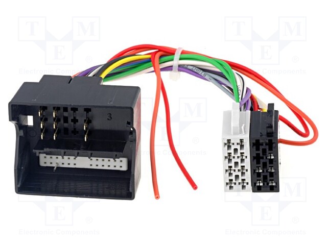 TNE 1x Adapter Radiomodell ab Werk: o 20 Adapter für Kfz-Installation ISO _1GH_ZRS-AS-37B