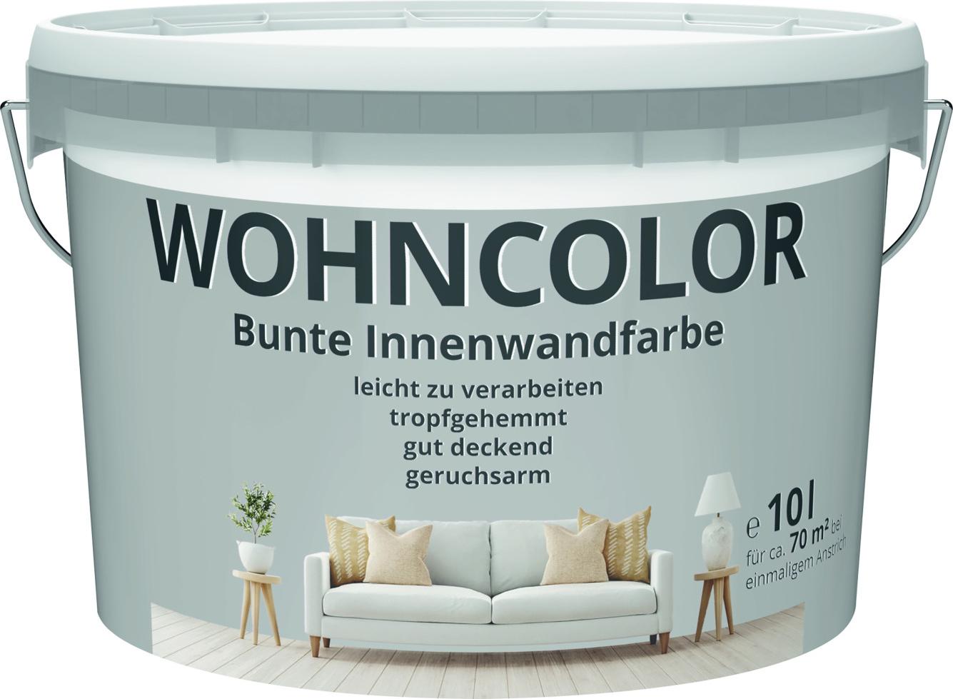Primaster Wohncolor Wandfarbe morgentau 10 L