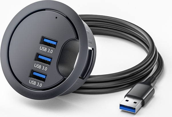 INF USB 3.0 3-Port Hub: Erweitern Sie Ihre Konnektivität 382104