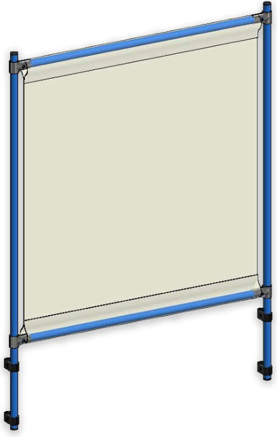 Fetra Zubehör Infektionsschutzrahmen für 2401, 2402, 2421, 2422, 2442, 5901