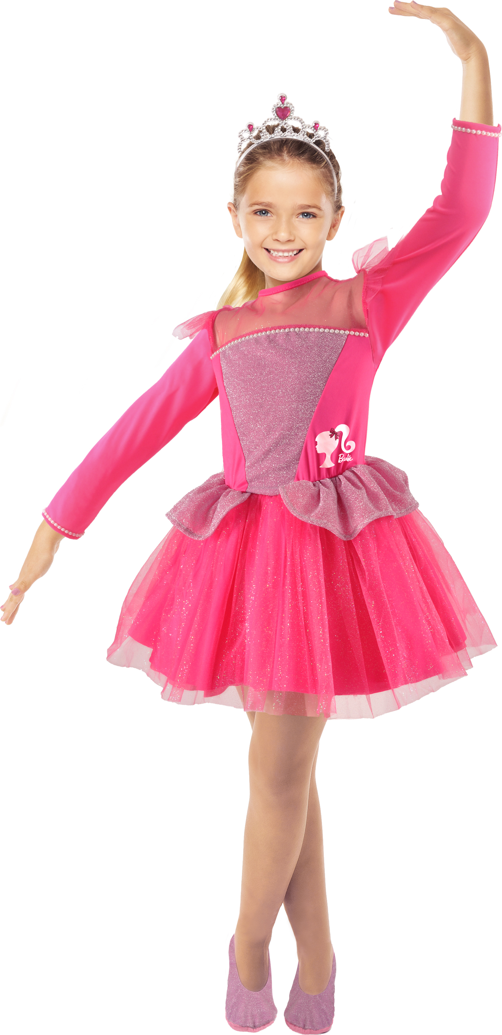 CIAO Costume Barbie Ballerina, Maskenkostüm, Kind, Film, Barbie, Barbie Ballerina, 5 Jahr(e) 11660.5-7
