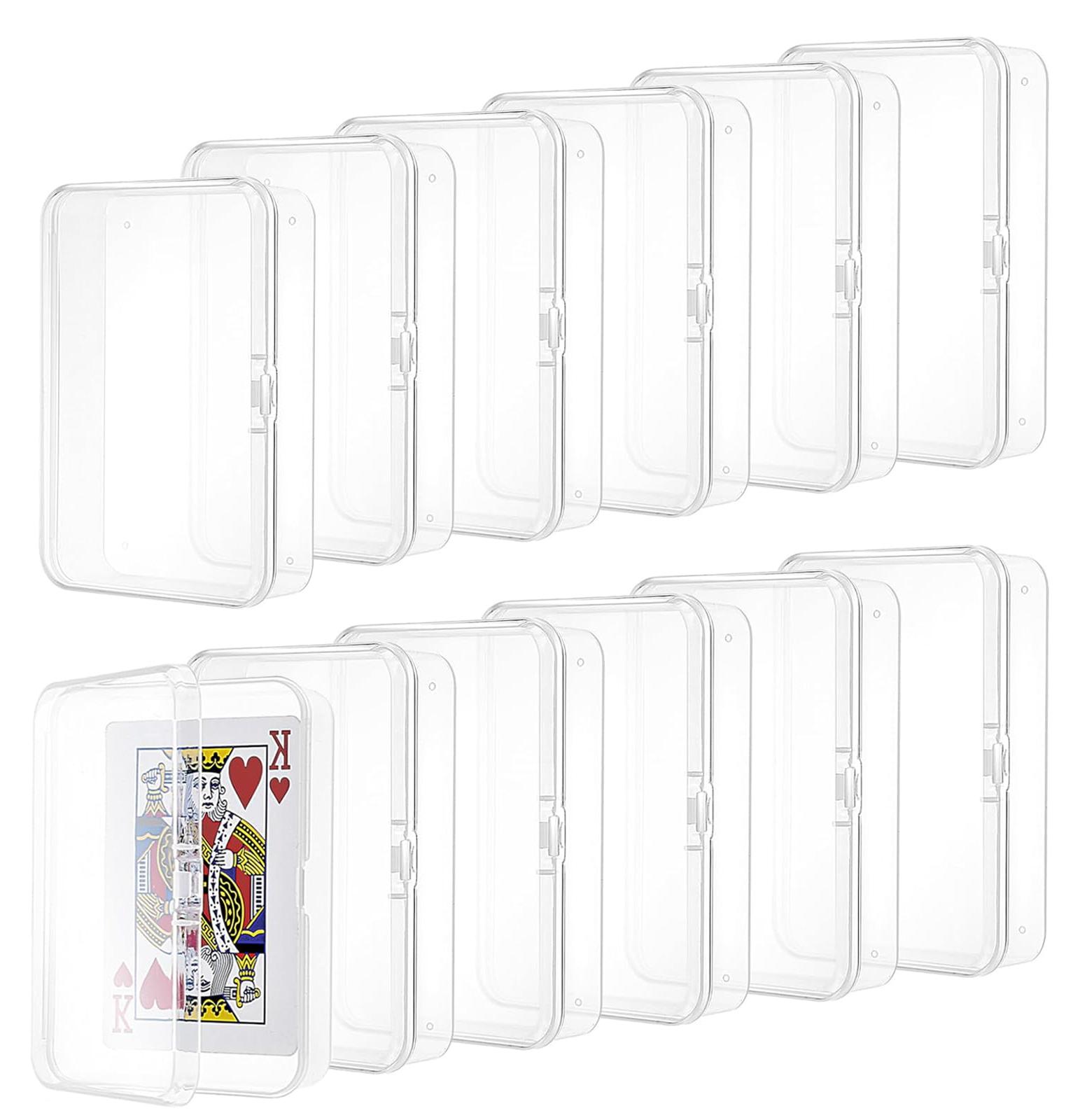 OEM Aufbewahrungsbox für 15 Stück, gerade, transparente Mini-Kartonbox 10,5 cm × 10,5 cm für Grundmaterialien