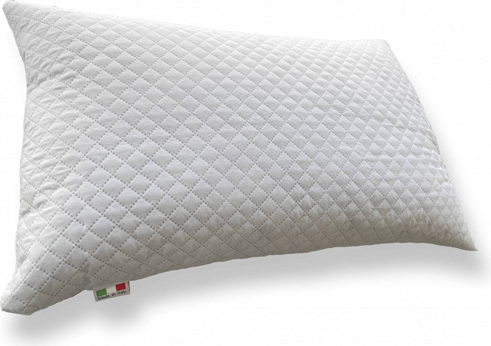 Talamo Italia Memory-Schaum-Kissen – 73x44x14 Cm, Hypoallergen, Atmungsaktiv, Made In Italy