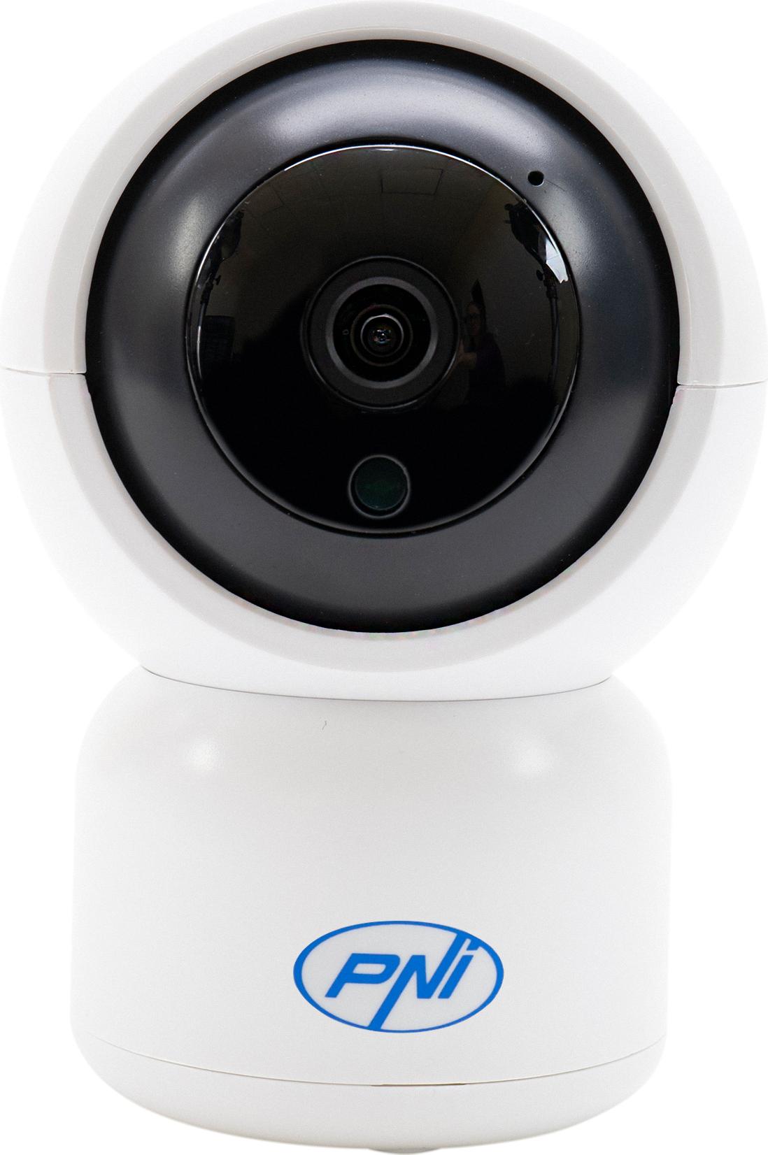 PNI IP390T 1080P bezpečnostná kamera s PTZ WiFi H264 + podporuje 128 GB microSD, nočné videnie, aplikáciu Tuya, P2P, Android, iOS