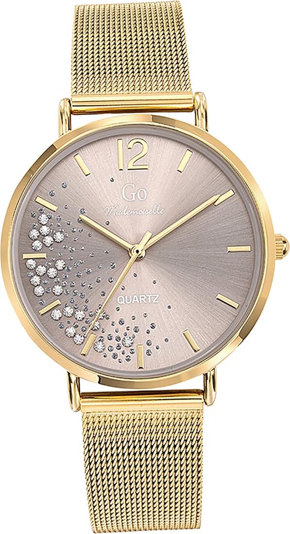 Len dámske náramkové hodinky Girl Only zlaté analógové Mademoiselle s náramkom z nehrdzavejúcej ocele D2UGO695354
