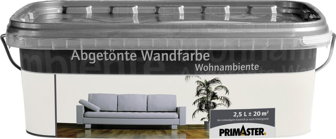 Primaster Wandfarbe Wohnambiente 2,5 L milch 0765053157