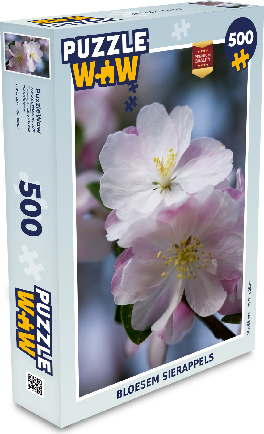 MuchoWow® Puzzle 500 Teile Blossom Zieräpfel - Denken - Spiel - Toy 137|51129912